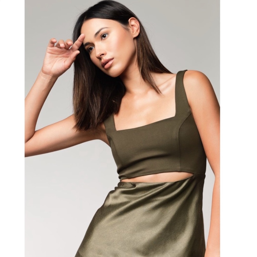 Revolve Donna Mizani Regina Midi Dress